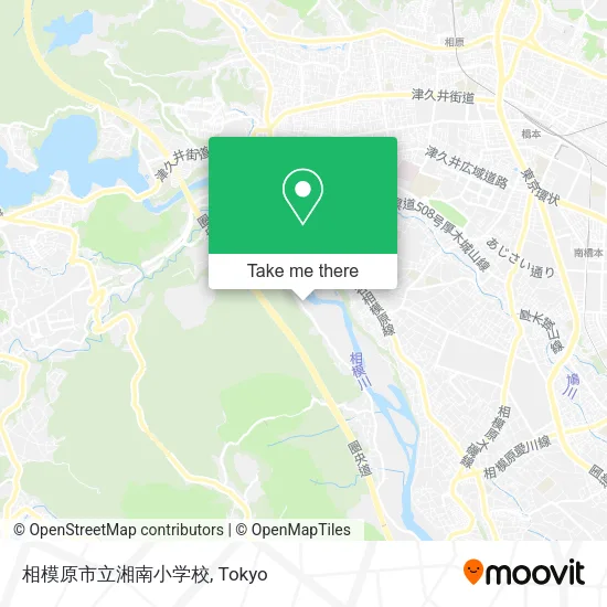 相模原市立湘南小学校 map