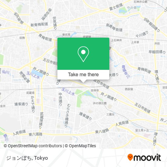 ジョンぼち map