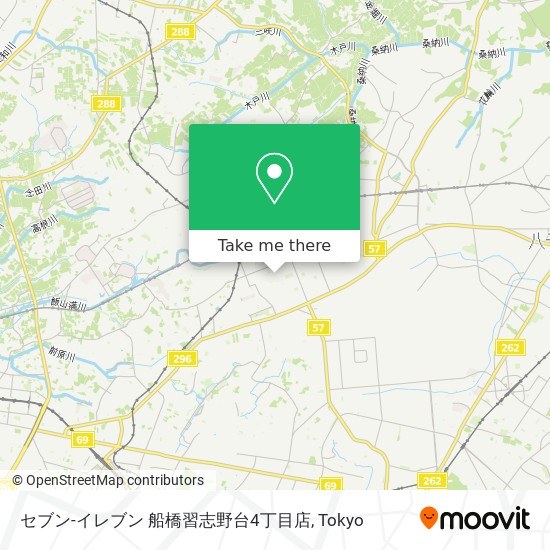 セブン-イレブン 船橋習志野台4丁目店 map