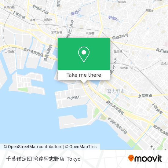 千葉鑑定団 湾岸習志野店 map