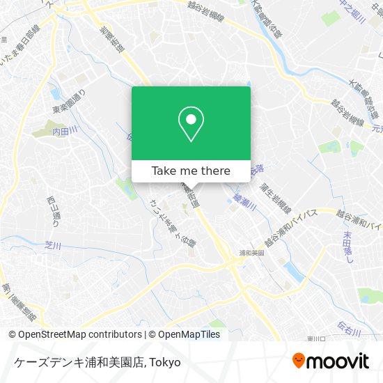 ケーズデンキ浦和美園店 map