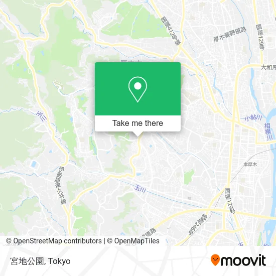 宮地公園 map