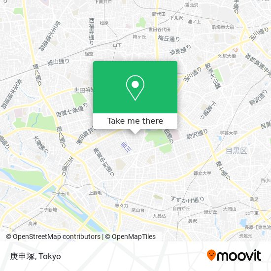 庚申塚 map