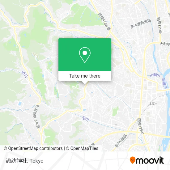 諏訪神社 map