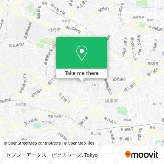 セブン・アークス・ピクチャーズ map