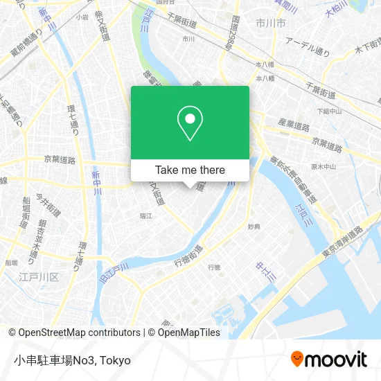 小串駐車場No3 map