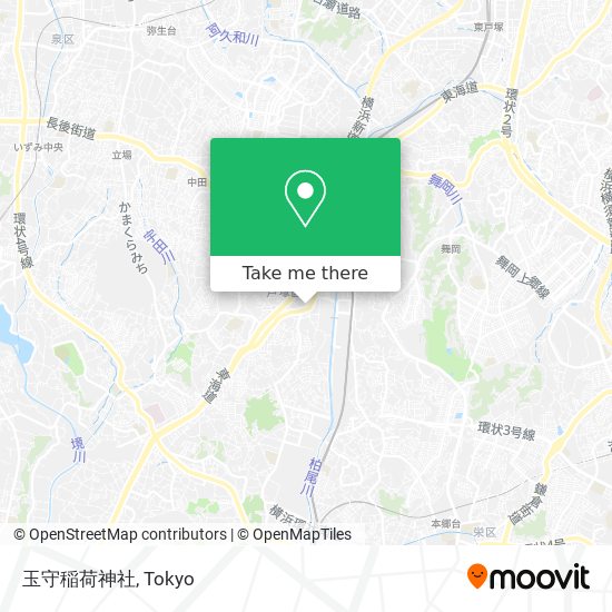 玉守稲荷神社 map