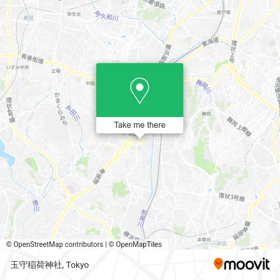 玉守稲荷神社 map