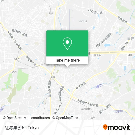 紅赤集会所 map