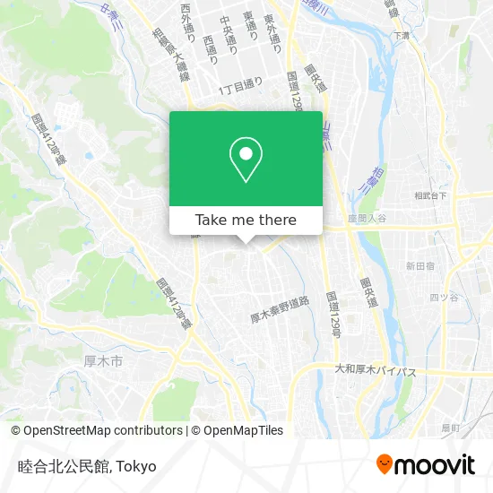 睦合北公民館 map