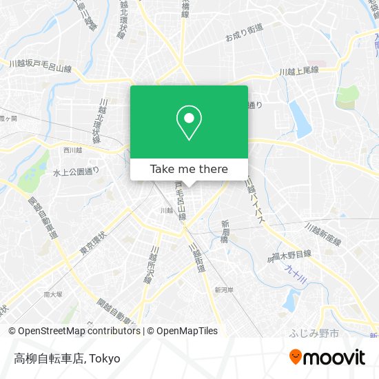 高柳自転車店 map