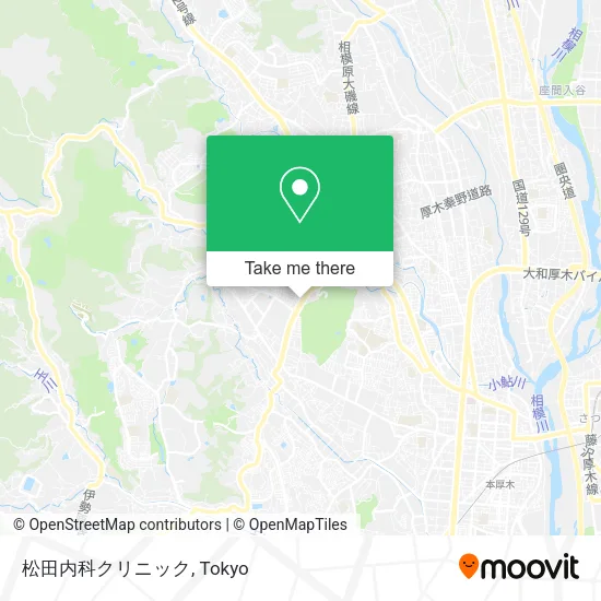 松田内科クリニック map