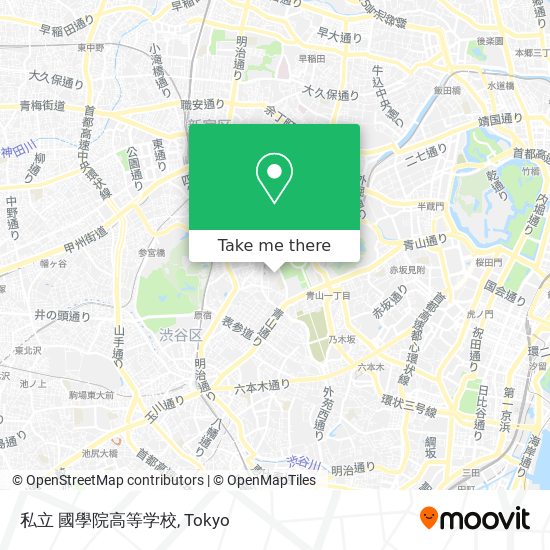 私立 國學院高等学校 map