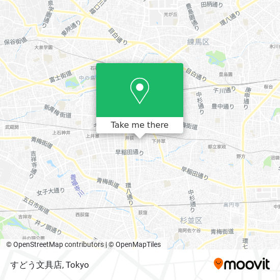 すどう文具店 map