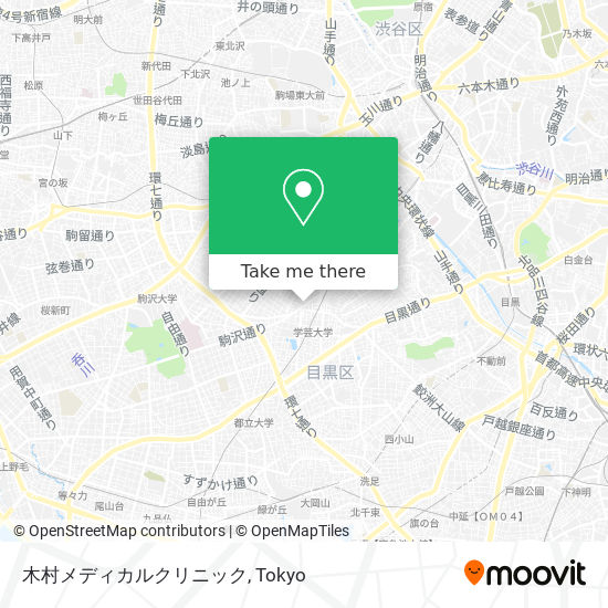 木村メディカルクリニック map