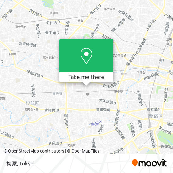 梅家 map