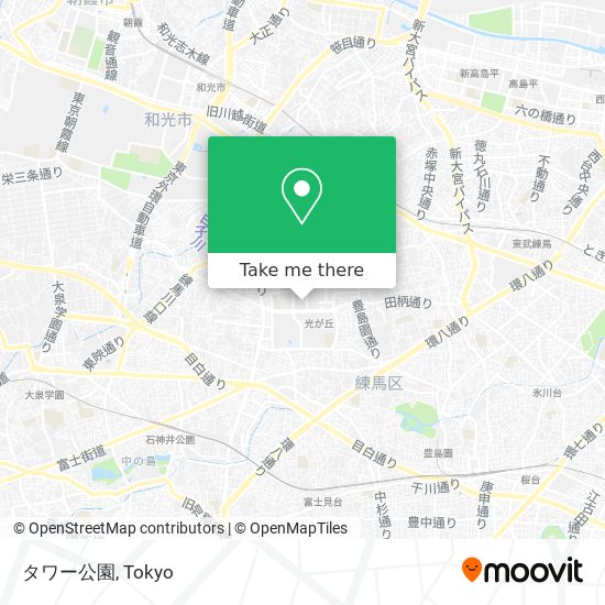 タワー公園 map