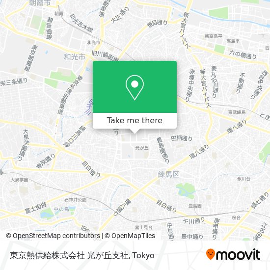 東京熱供給株式会社 光が丘支社 map