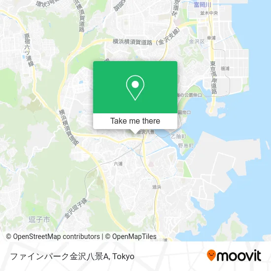 ファインパーク金沢八景A map