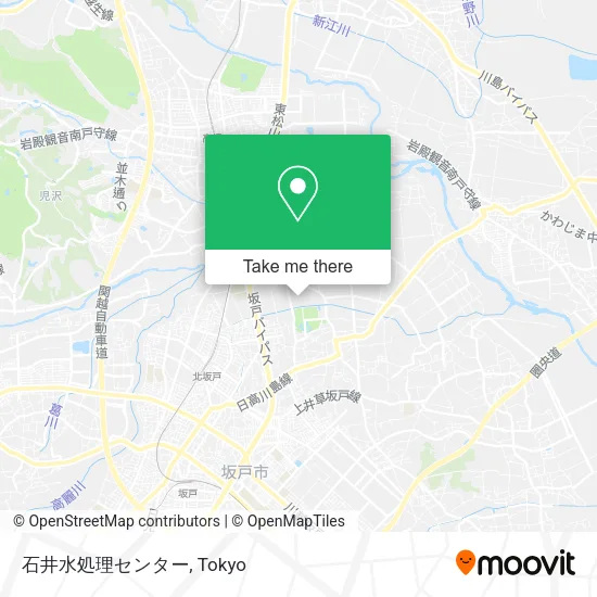 石井水処理センター map