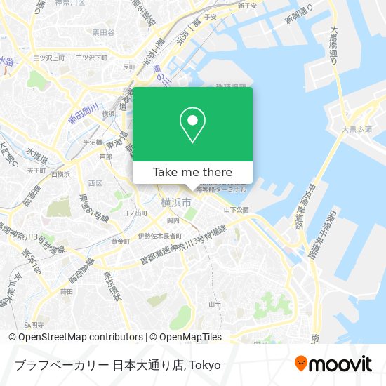 ブラフベーカリー 日本大通り店 map