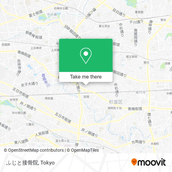 ふじと接骨院 map