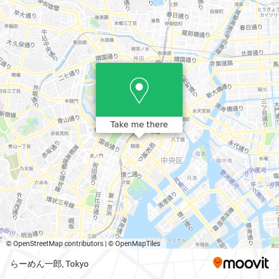 らーめん一郎 map