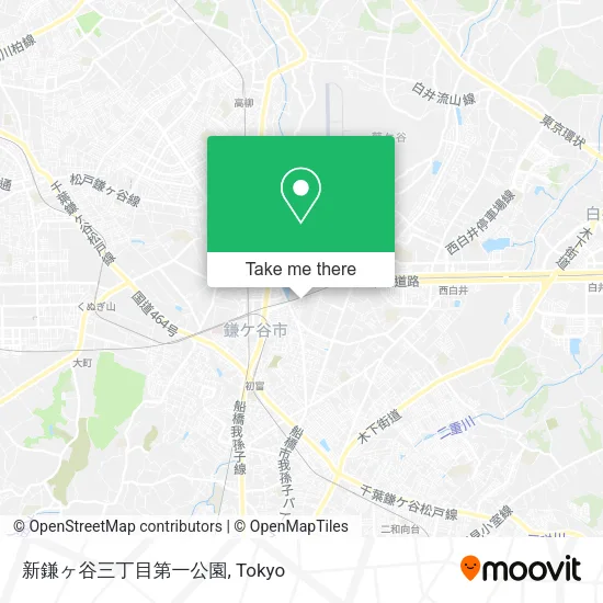 新鎌ヶ谷三丁目第一公園 map