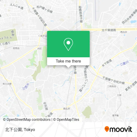 北下公園 map