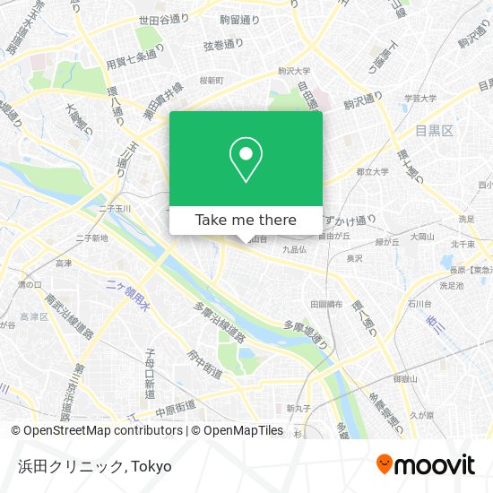 How To Get To 浜田クリニック In 世田谷区 By Bus Or Metro Moovit