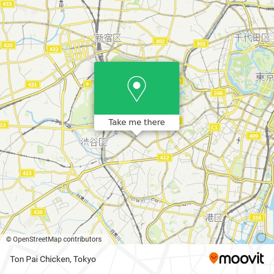 Ton Pai Chicken map