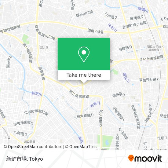 新鮮市場 map