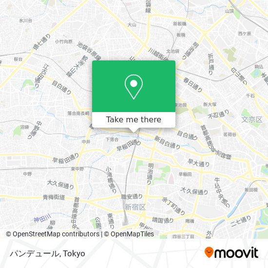 パンデュール map