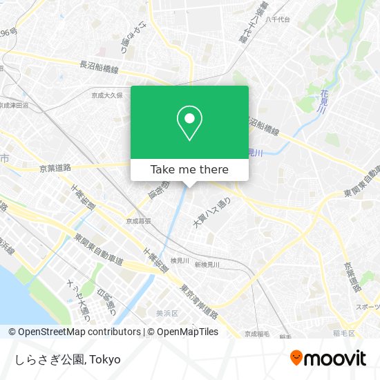 しらさぎ公園 map