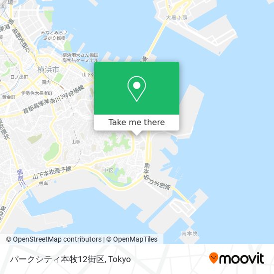 パークシティ本牧12街区 map