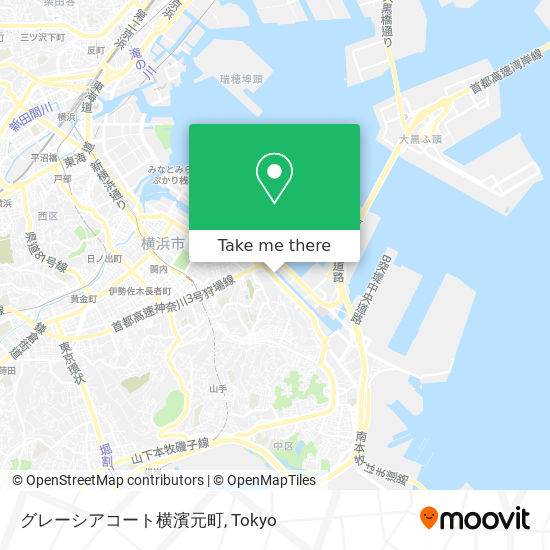 グレーシアコート横濱元町 map