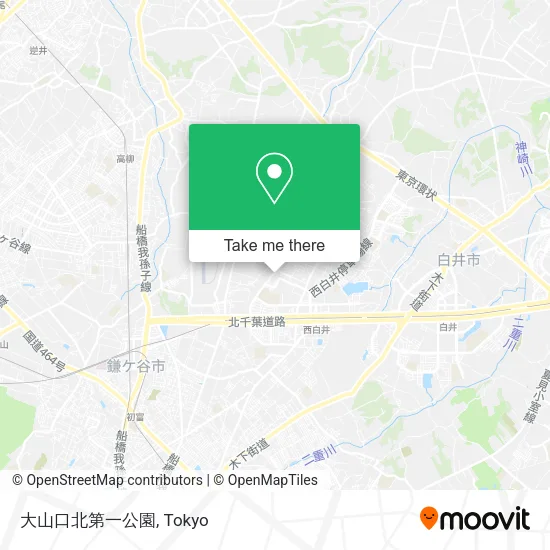 大山口北第一公園 map