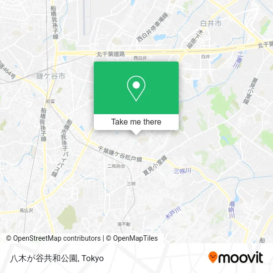 八木が谷共和公園 map