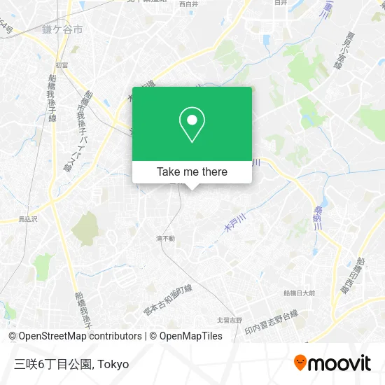 三咲6丁目公園 map