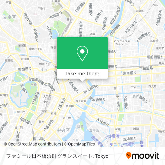 ファミール日本橋浜町グランスイート map