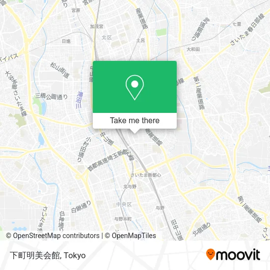 下町明美会館 map