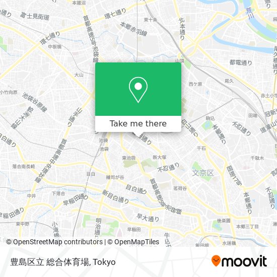 豊島区立 総合体育場 map