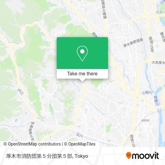 厚木市消防団第５分団第５部 map