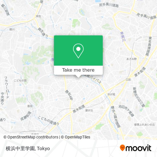 横浜中里学園 map