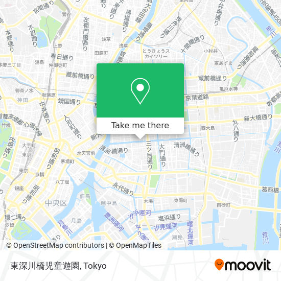 東深川橋児童遊園 map