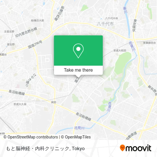 Former Neurology and Internal Medicine Clinic map