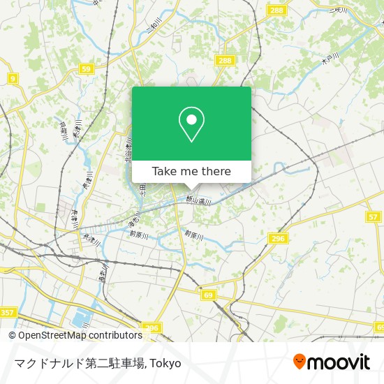 マクドナルド第二駐車場 map