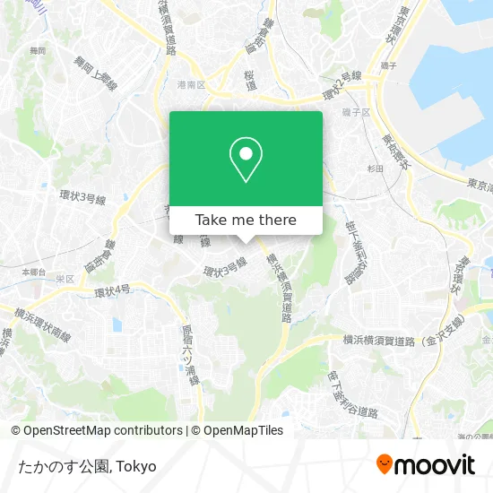 たかのす公園 map