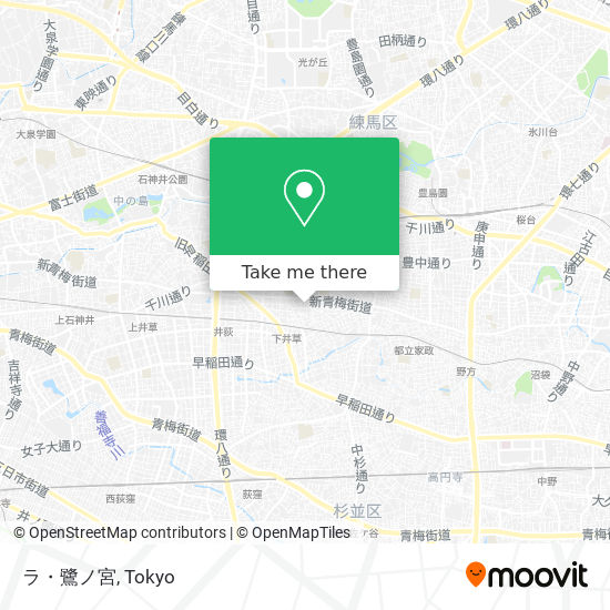 ラ・鷺ノ宮 map