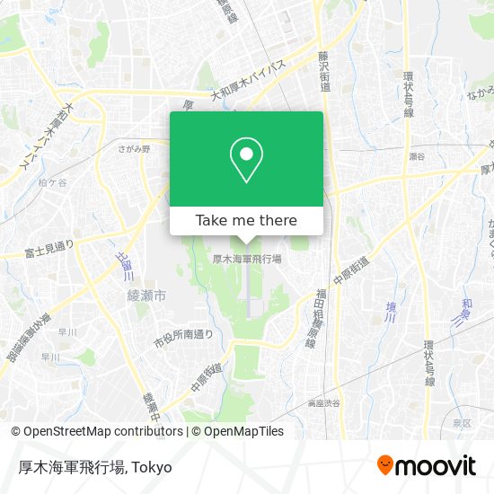 厚木海軍飛行場 map
